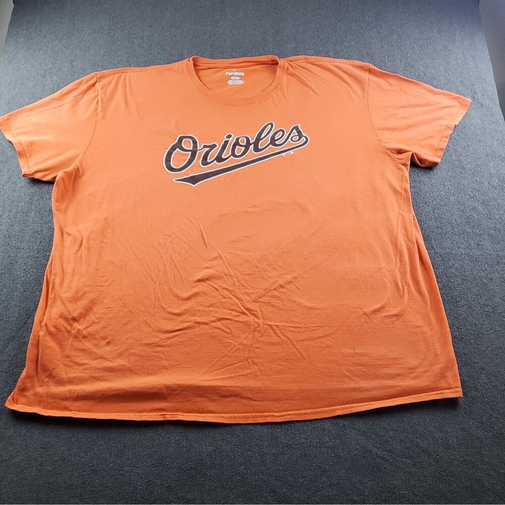 Fanatics Baltimore Orioles tshirt mens Size 3XL Orange